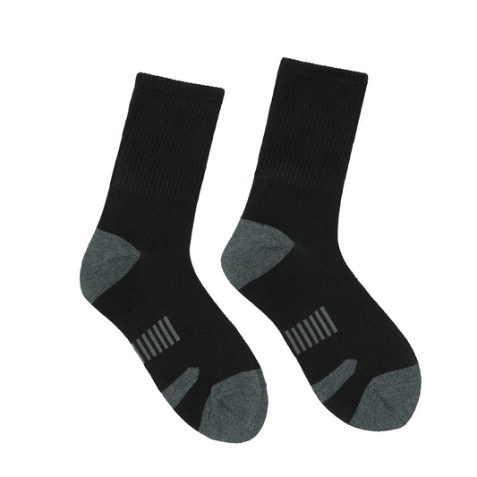 Men's Running Socks, 5 Pairs Breathable Sports Crew Socks