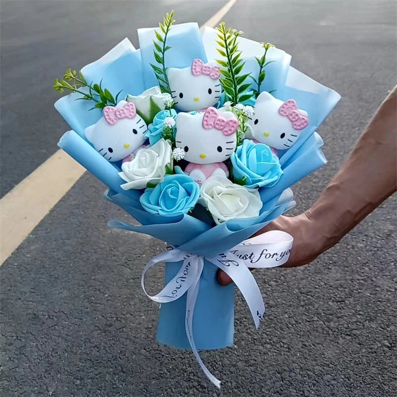 Plush Flower Bouquet with Soft Plush