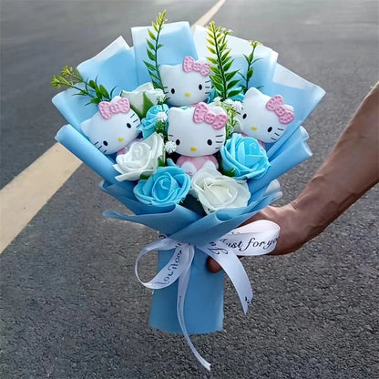 Plush Flower Bouquet with Soft Plush