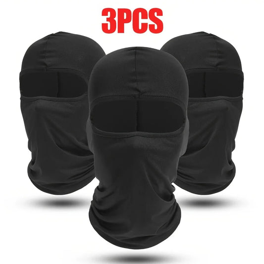 Sports Balaclava 3-Pack Quick-Dry Face Mask for Cycling & Hiking