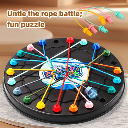 Rope Puzzle Game – Untangling Logic Challenge for Family Play