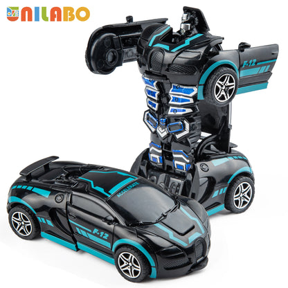 Transformable Robot Car Toy Diecast Educational Toy for Kids