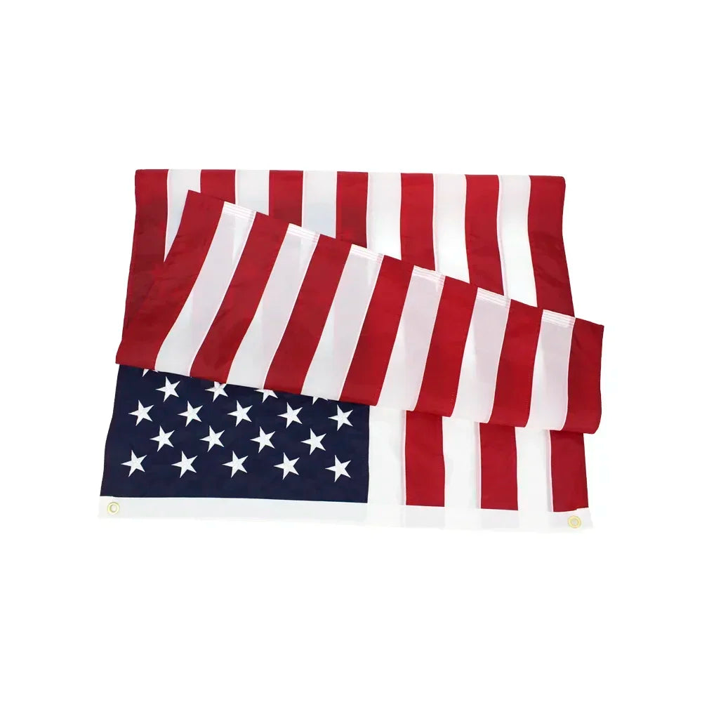 Decorative Nylon Flag  3x5 ft Embroidered Waterproof Hanging Flag
