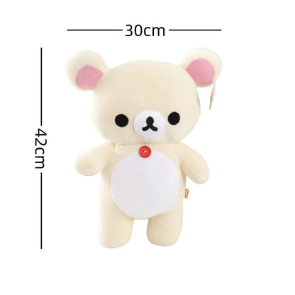 Teddy Bear Plush Toy, Soft Stuffed Animal for Kids and Teens
