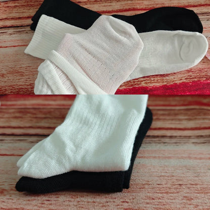 Men's Crew Socks Breathable Sports Socks 5-Pair