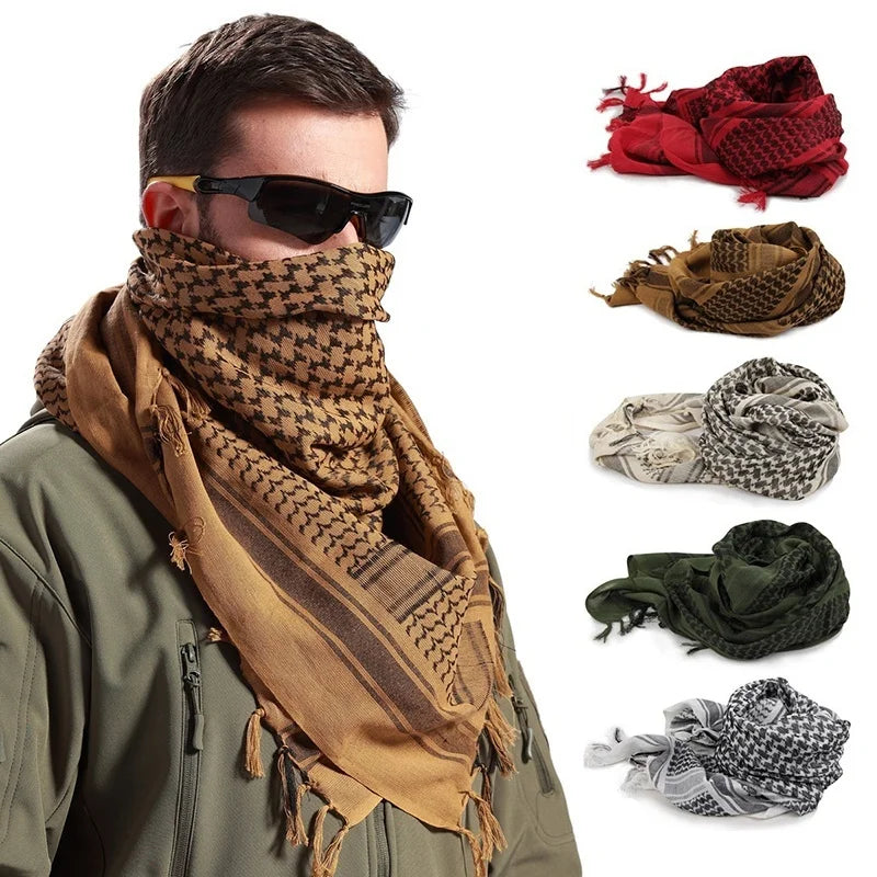 Women’s Lightweight Scarf – Breathable Plaid Sun Protection Wrap