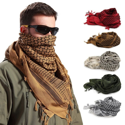 Women’s Lightweight Scarf – Breathable Plaid Sun Protection Wrap