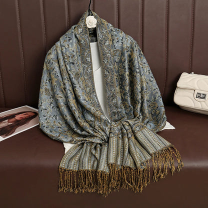 Women's Winter Scarf, Soft Pashmina Shawl Wrap
