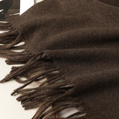 Women's Winter Scarf – Long Warm Solid Shawl Wrap