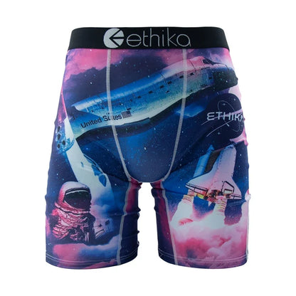 Men's Boxer Shorts Breathable Printed Trunks S-3XL