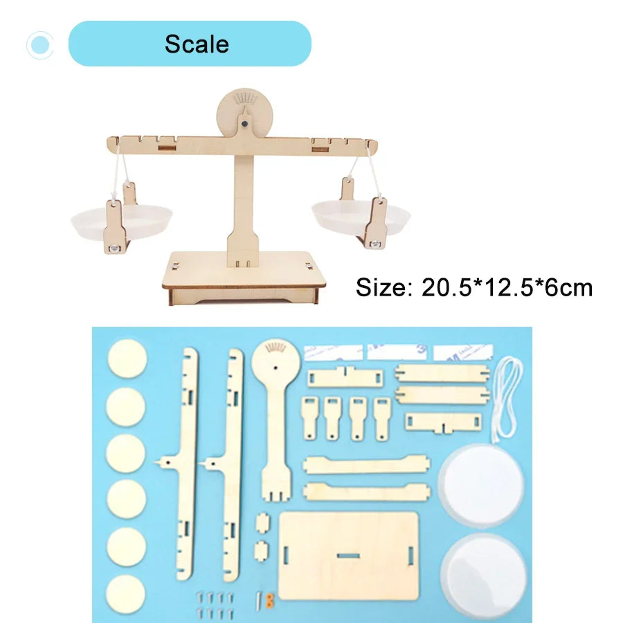 DIY STEM Science Kit Wooden Dinosaur Model for Teens