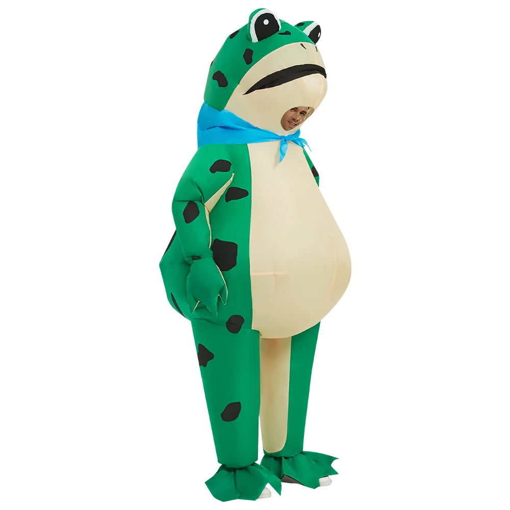 Inflatable Frog Costume – Full Body Halloween Party Suit