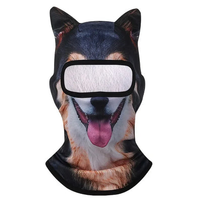 Animal Face Balaclava 3D Full Face Ski Motorcycle Hood