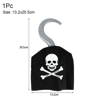 Pirate Party Decorations Captain Hat Costume Props for Kids