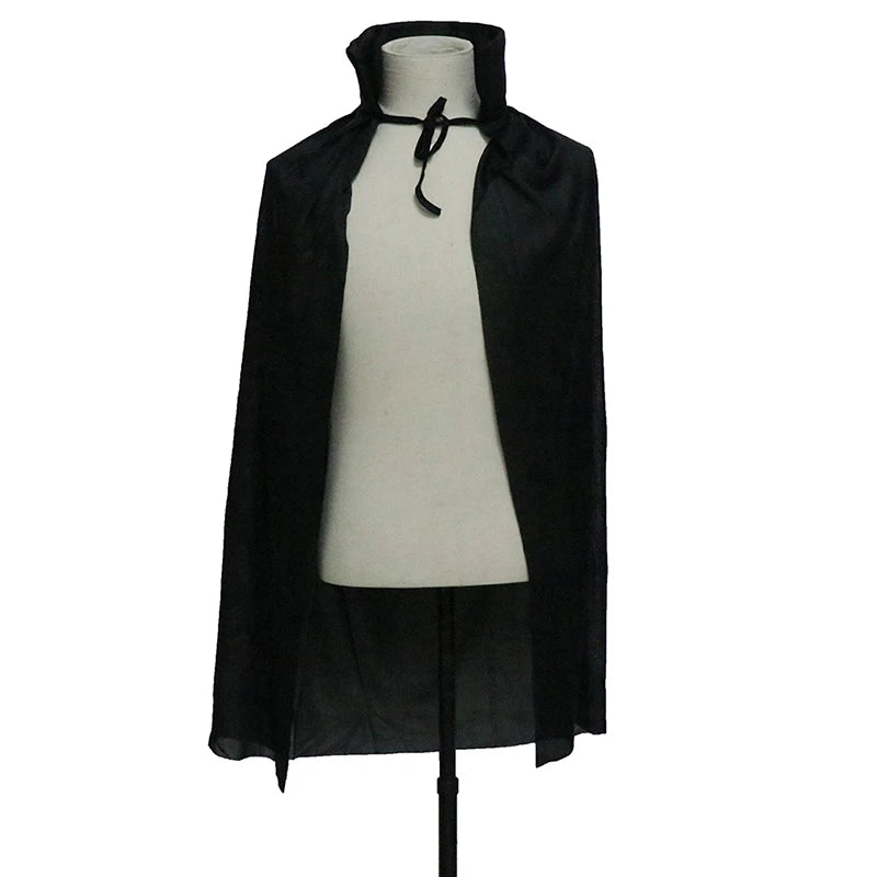 Vampire Costume Cloak Reversible Red Black Halloween Cape