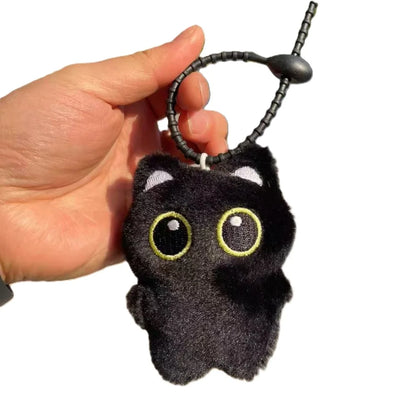 Cat Backpack Plush Shoulder Bag 35cm Soft Crossbody Bag
