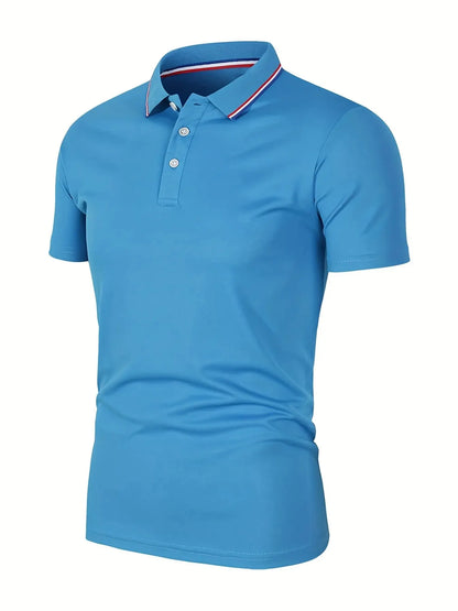 Men’s Polo Shirt – Breathable Short Sleeve Casual Top