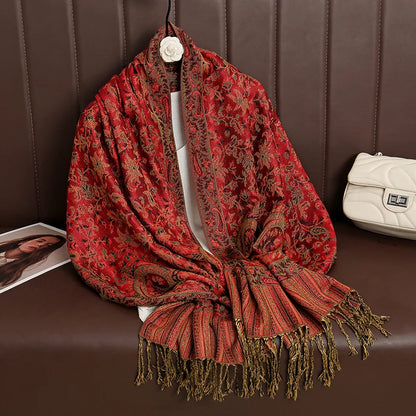 Women's Winter Scarf, Soft Pashmina Shawl Wrap