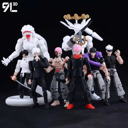 Poseable Action Figure 14cm 3D Printed Collectible Model