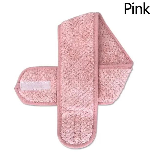 Adjustable Hairband Non-Slip Spa Headband for Makeup & Shower