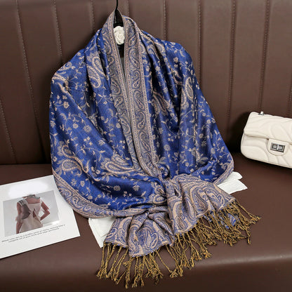 Women's Winter Scarf, Soft Pashmina Shawl Wrap