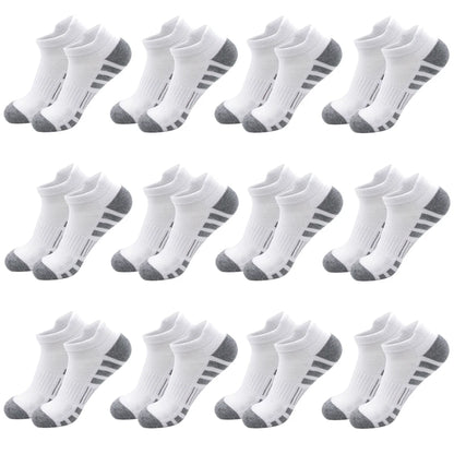 Athletic Ankle Socks – Cushioned Breathable Running Sports Socks