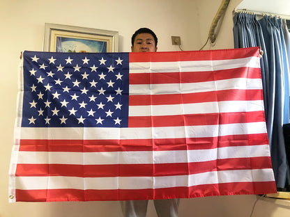 American Flag Double-Sided Polyester Indoor Outdoor Decoration