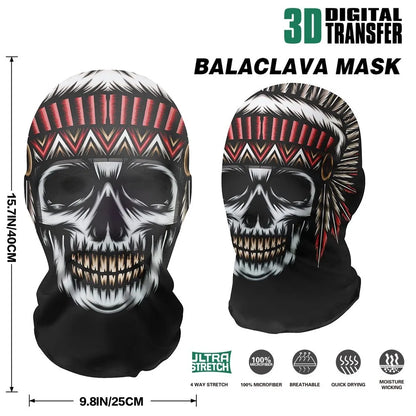 Full Face Balaclava Mask for Motorcycle Riding & Outdoor Use