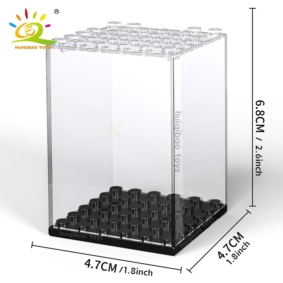 Building Block Display Case Dustproof Model Display Box