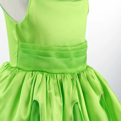 Girls Fairy Costume Dress with Wings for Halloween & Parties