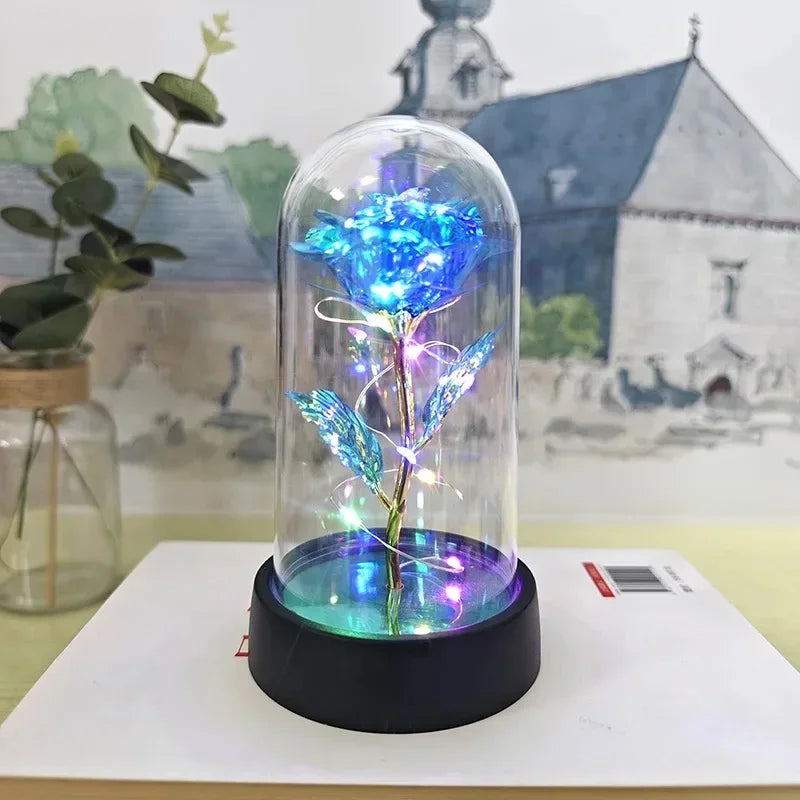 Artificial Rose LED Light Flower for Valentine’s Day Wedding Decor