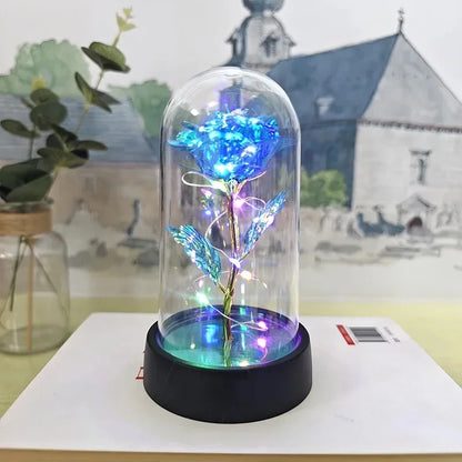Artificial Rose LED Light Flower for Valentine’s Day Wedding Decor