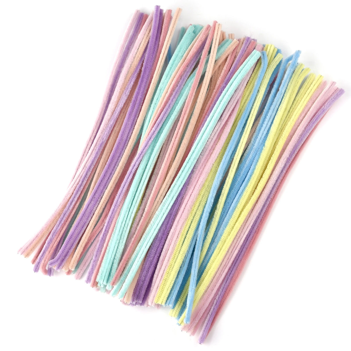 100PCS Chenille Stems for Kids DIY Crafts and Creative Projects