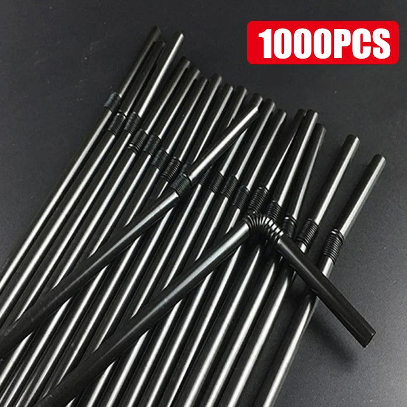 Reusable Drinking Straws Multicolor Bendable Party Straws
