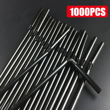 Reusable Drinking Straws Multicolor Bendable Party Straws
