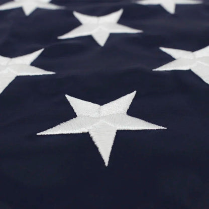 Decorative Nylon Flag  3x5 ft Embroidered Waterproof Hanging Flag