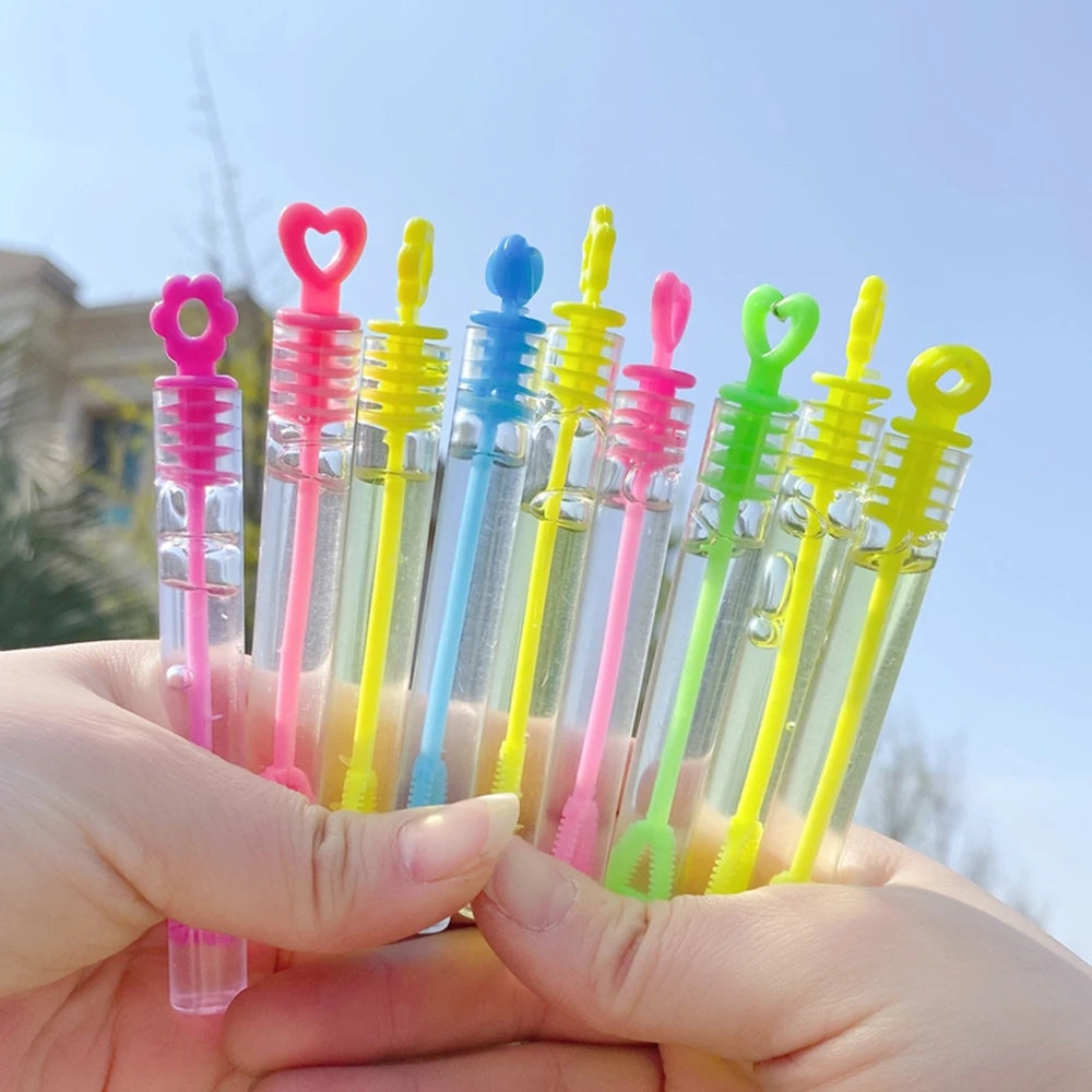 Empty Bubble Tubes – Mini Party Favors for Kids and Events