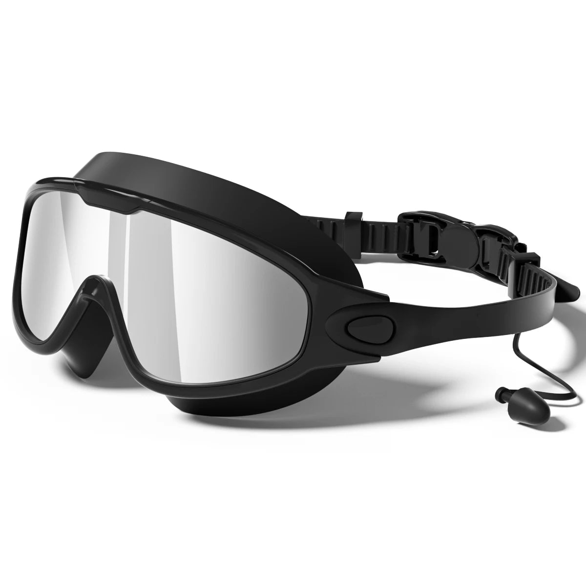 Adult Swimming Goggles with Anti-Fog Wide View and UV Protection
