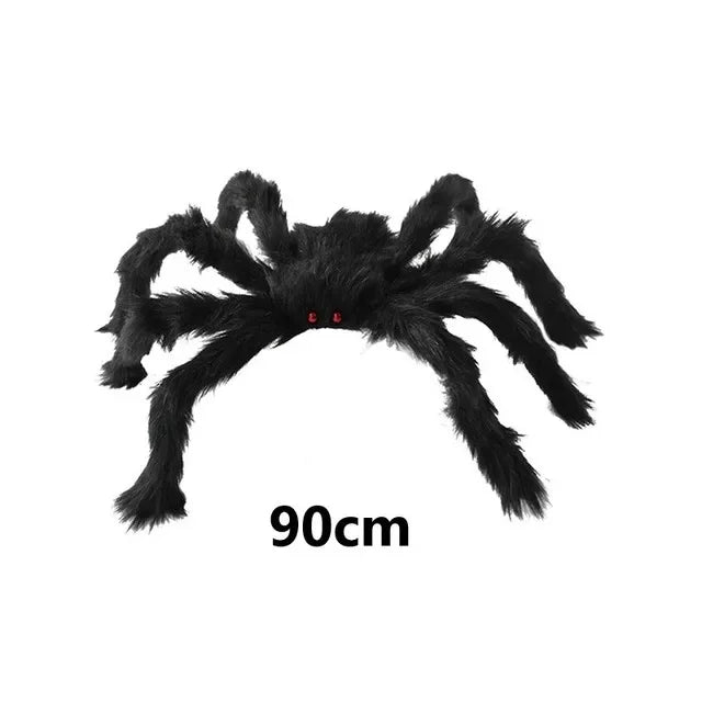 Halloween Spider Decoration – Giant Plush Spider Prop