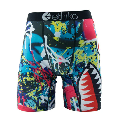 Men's Boxer Shorts Breathable Printed Trunks S-3XL