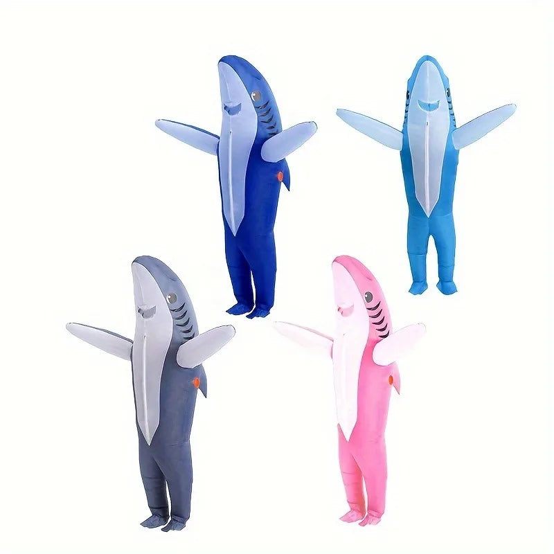 Shark Inflatable Costume – Fun Halloween & Christmas Suit