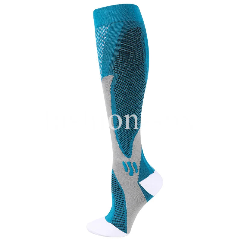 Compression Socks, Men's Athletic Crew Socks for Sports
