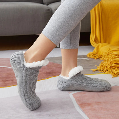 Men's Slipper Socks Warm Fuzzy Non-Slip Thermal Winter Socks