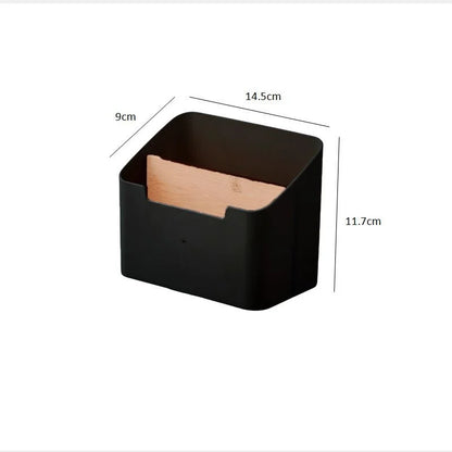 Remote Control Organizer with Tissue Holder & Desktop Storage