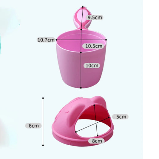 Baby Bath Cup, Toddler Shampoo Rinse Cup for Hair Washing