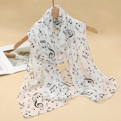 Chiffon Scarf for Women, 50×160cm Lightweight Summer Shawl