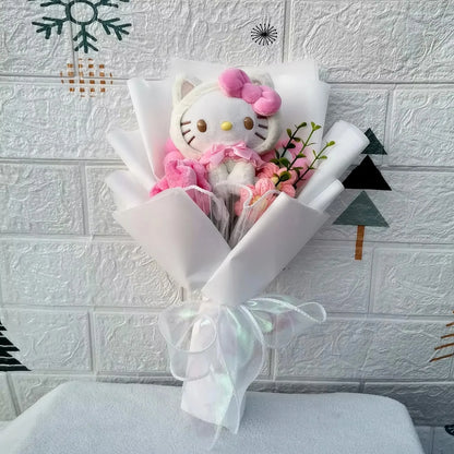 Plush Flower Bouquet with Soft Plush