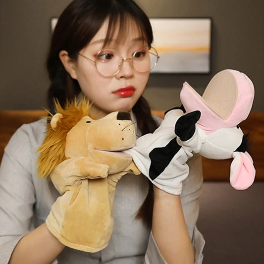 Finger Puppets for Kids – Plush Cartoon Storytelling Toy