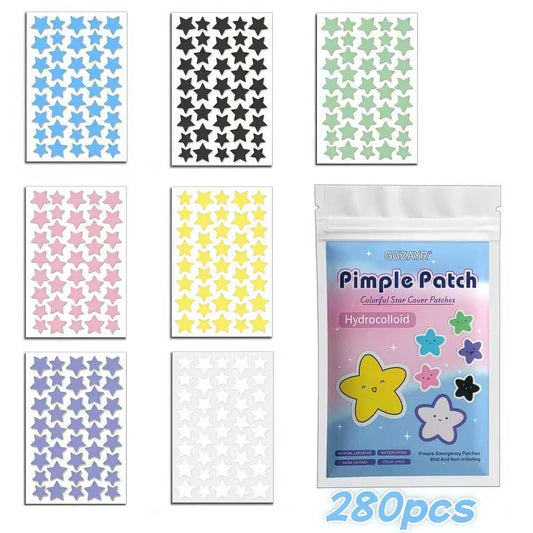 Hydrocolloid Acne Patch Star-Shaped Invisible Pimple Dots