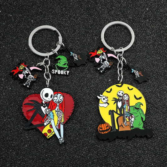 Metal Keychain for Car Keys – Halloween Gift Accessory